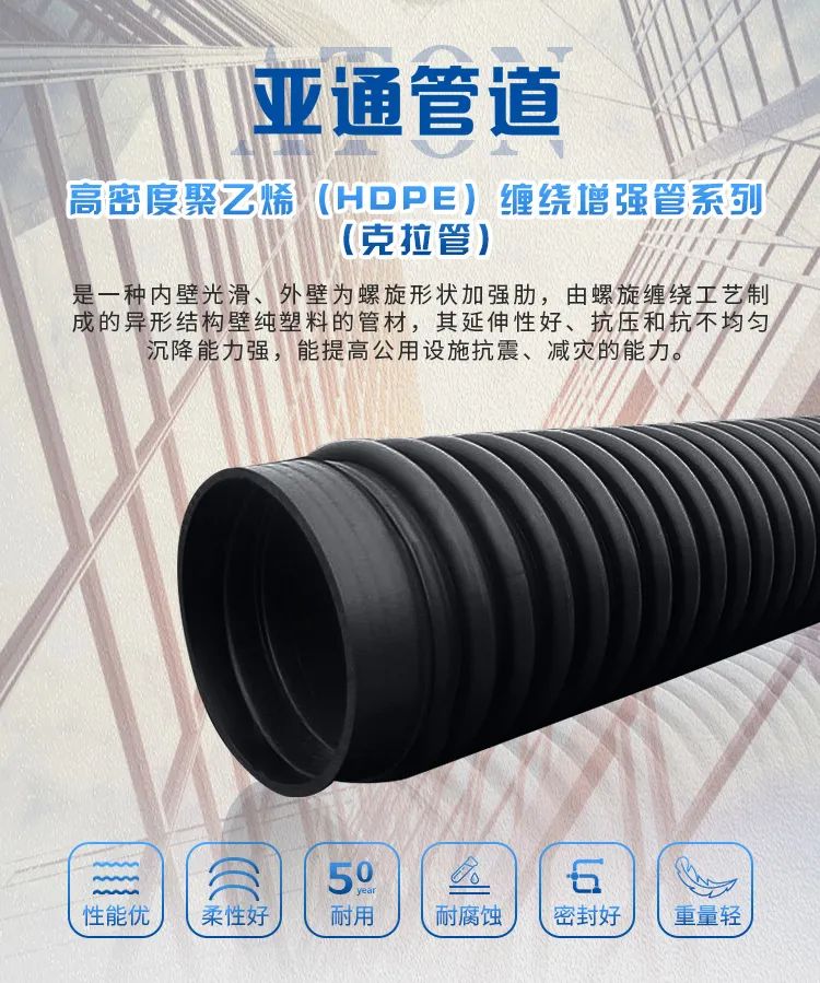 品質亞通 | 漲知識！帶你了解地下管道“明星”克拉管！